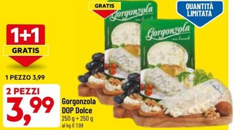 Gorgonzola DOP Dolce 250 g + 250 g