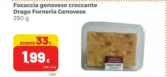 Coop Drago Focaccia offerta