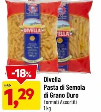 DPiù Divella Pasta di Semola di Grano Duro 1 kg offerta