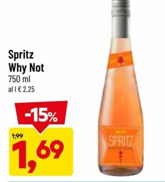 DPiù Spritz Why Not 750 ml offerta