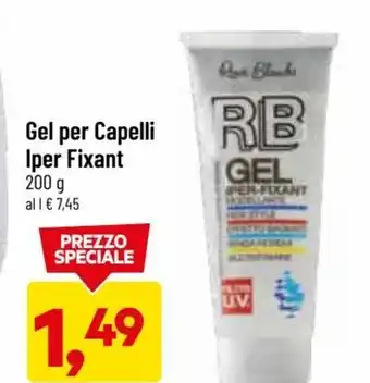 DPiù RB Gel Per Capelli Iper Fixant 200 g offerta