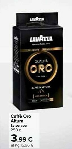 Carrefour Lavazza Caffè offerta