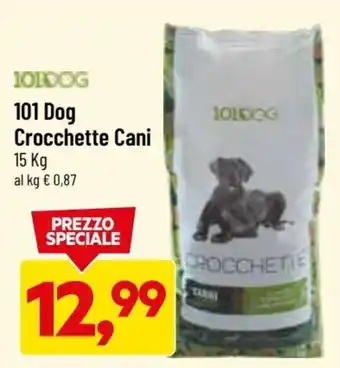 DPiù 101 Dog Crocchette Cani 15 kg offerta