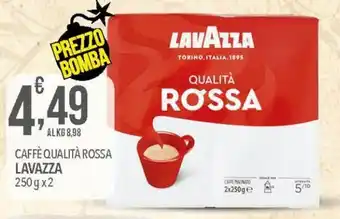 Iper Nonna Isa Lavazza Caffè Qualità Rossa 250 g x 2 offerta
