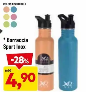 DPiù Borraccia Sport Inox offerta