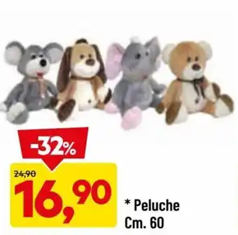 DPiù Peluche cm 60 offerta