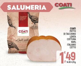 Ottimo Market Coati Petto di Tacchino Lenta Cottura 100% Italiano offerta