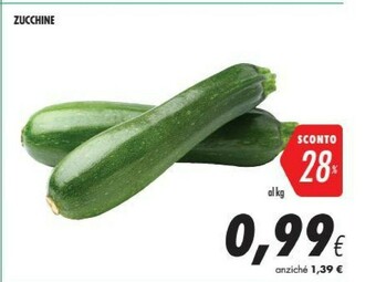 Coop Zucchine offerta