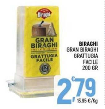 Ottimo Market Biraghi Gran Biraghi Grattugia Facile 200 gr offerta