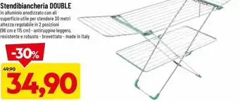DPiù Double Stendibiancheria offerta