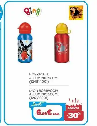 Bimbo Store Borraccia alluminio bing offerta