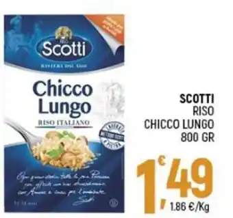Scotti Riso Chicco Lungo 800 gr