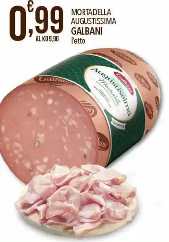 Iper Nonna Isa Galbani Mortadella Augustissima offerta