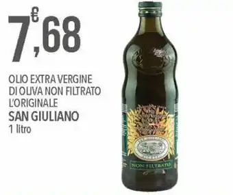 Iper Nonna Isa San Giuliano Olio Extra Vergine Di Oliva Non Filtrato L'Originale 1 Litro offerta