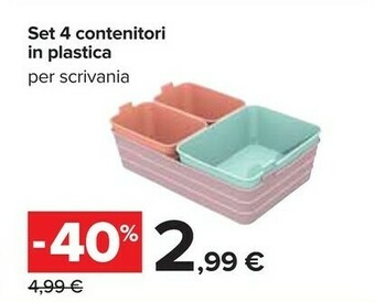Carrefour Contenitori per alimenti offerta