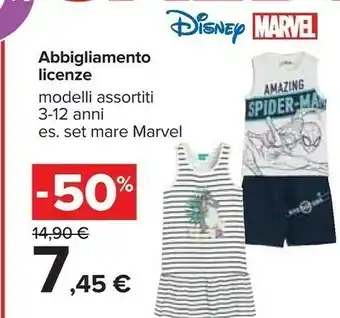 Marvel Abbigliamento Licenze