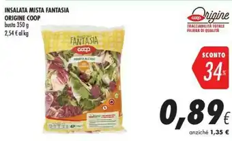 Coop Coop Insalata Mista Fantasia offerta