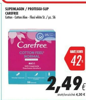 Coop Carefree Salvaslip offerta