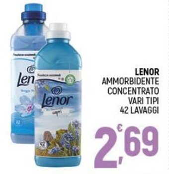 Ottimo Market Lenor Ammorbidente Concentrato vari tipi 42 lavaggi offerta