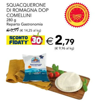 Esselunga Squacquerone di Romagna DOP Comellini 280 g offerta