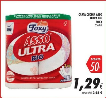 Coop Foxy Rotoli di carta offerta