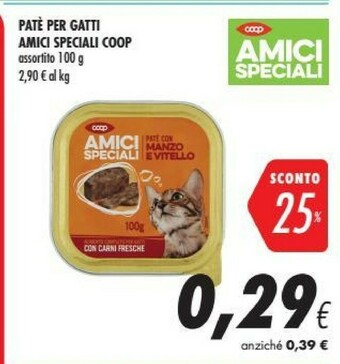 Coop Cibo per gatti offerta