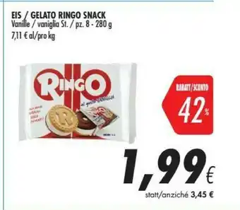 Coop Ringo Gelato offerta