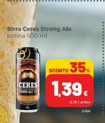 Coop Ceres Birra offerta