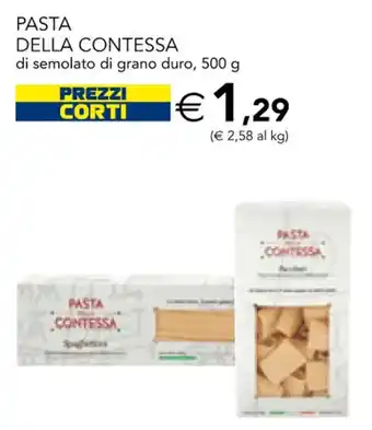 Esselunga Pasta Della Contessa di semolato di grano duro 500 g offerta