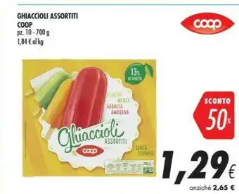 Coop Ghiaccioli offerta
