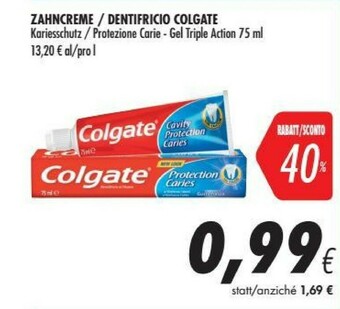 Coop Colgate Dentifricio offerta