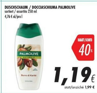 Coop Palmolive Docciaschiuma offerta
