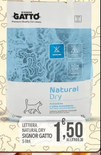 Signor Gatto Lettiera Natural Dry 5 litri