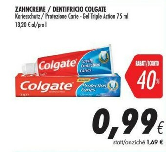Coop Colgate Dentifricio offerta