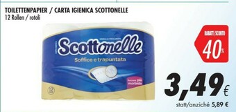Coop Carta Igienica offerta
