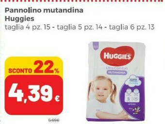 Coop Huggies Pannolini offerta