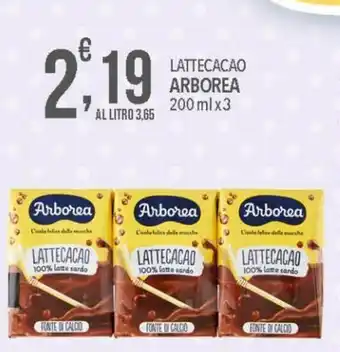 Iper Nonna Isa Arborea Lattecacao 200ml x 3 offerta