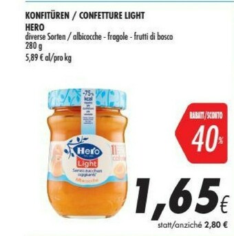 Coop Hero Marmellata offerta
