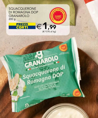 Esselunga Granarolo Squacquerone di Romagna DOP 200 g offerta