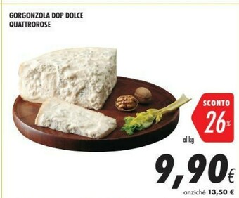 Coop Gorgonzola Dop Dolce Quattrorose offerta