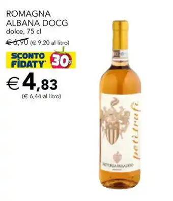 Esselunga Romagna Albana DOCG dolce, 75 cl offerta