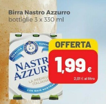 Coop Nastro Azzurro Birra offerta