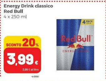 Coop Red bull Energy drink offerta