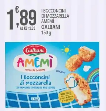 Iper Nonna Isa Galbani I Bocconcini Di Mozzarella Amemi 150 g offerta