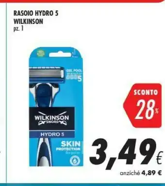 Coop Wilkinson Rasoio Hydro5 offerta