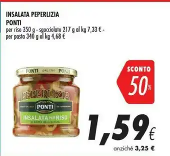 Coop Ponti Ponti - Insalata per Riso Light Peperlizia 350 g(ml) offerta