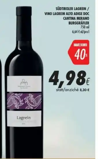 Coop Merano Vino bianco offerta