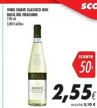 Coop Duca Del Frassino Vino Soave Classico Doc offerta