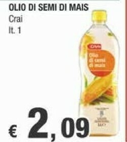 Crai Crai Olio Di Semi Di Mais offerta