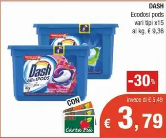 Crai Dash Ecodosi All In 1 Pods offerta